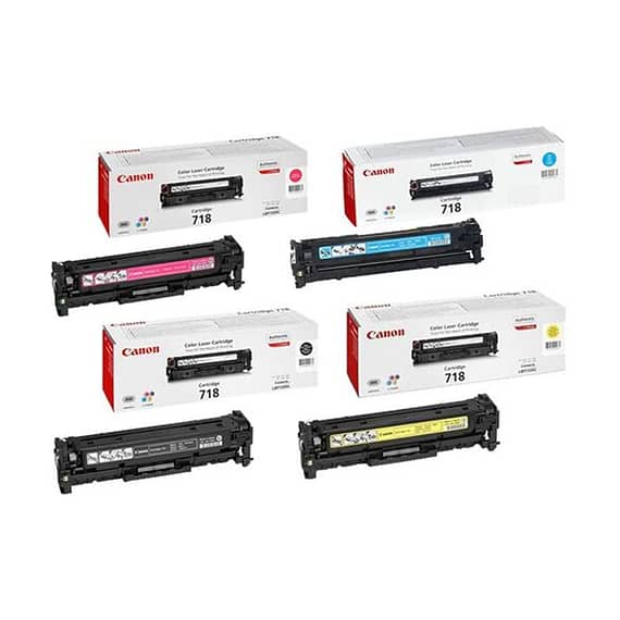 Canon 718 Multicolour Laser Ink Toner Cartridge-