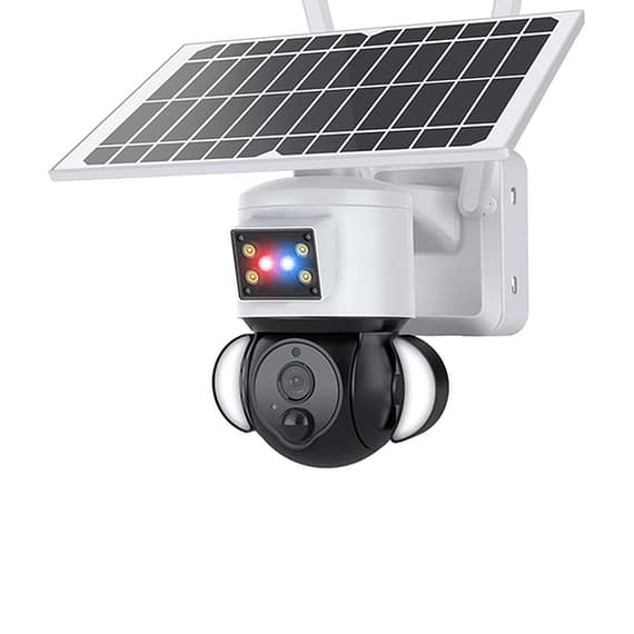 Generic 2K 4MP Security System Solar Surveillance Camera Outdoor
