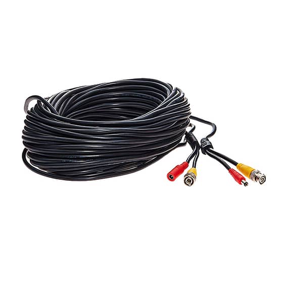 UK Plus 30-Meter RG59 Coaxial Cable for Surveillance Cameras