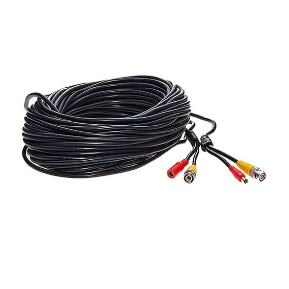 UK Plus 5-Meter RG59 Coaxial Cable for Surveillance Cameras