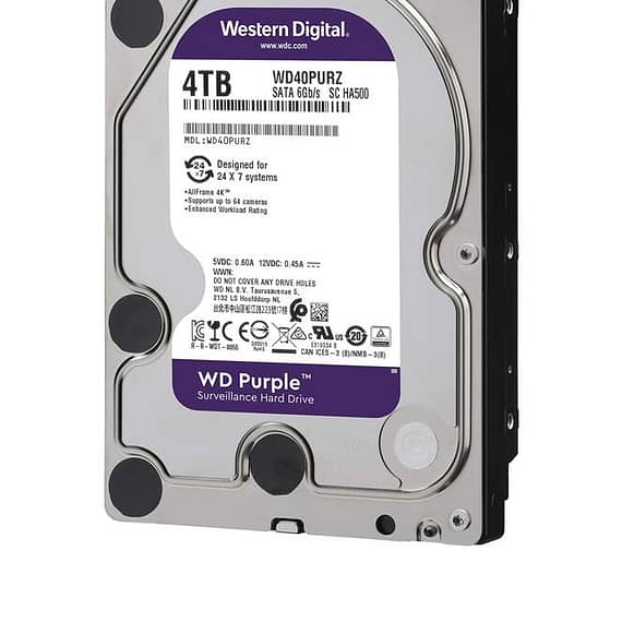 Western Digital Surveillance Hard Disk Drive 4 TB-4 TB