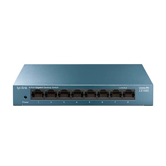 TP-Link LS108G 8-Port 10/100/1000Mbps Desktop Network Switch