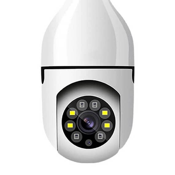 DubaiGallery Keilani Light Bulb Security 360°Panoramic Surveillance Cam
