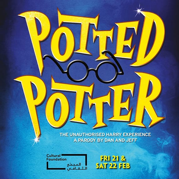 Potted Potter Live at Cultural Foundation in Abu Dhabi Shows and Theatrical Plays