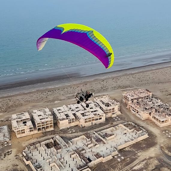 Paramotoring in Sawadi Beach Recently Added Experiences
