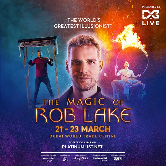 The Magic of Rob Lake in Dubai Shows and Theatrical Plays
