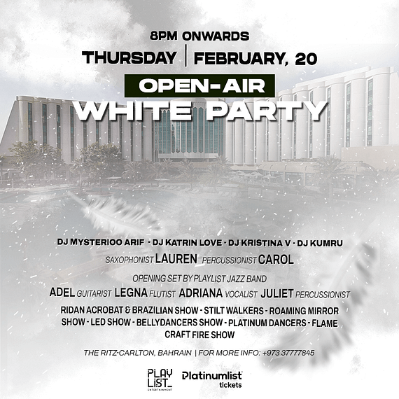 The Ritz-Carlton Open-Air White Party Nightlife
