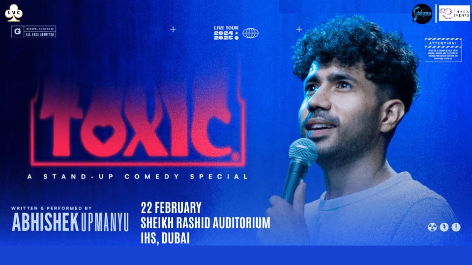 Abhishek Upmanyu Live in Dubai - Comedy Events