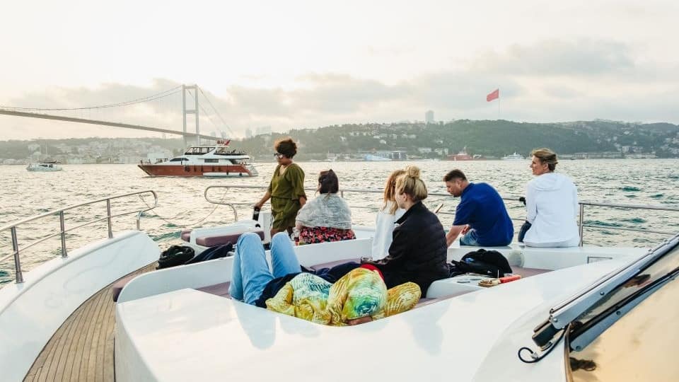 Bosphorus Sunset Cruise on a Luxurious Yacht - Boat Tours and Cruises