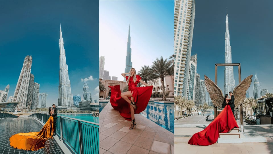 Burj Khalifa Flying Dress Videography Shoot - Recently Added Experiences