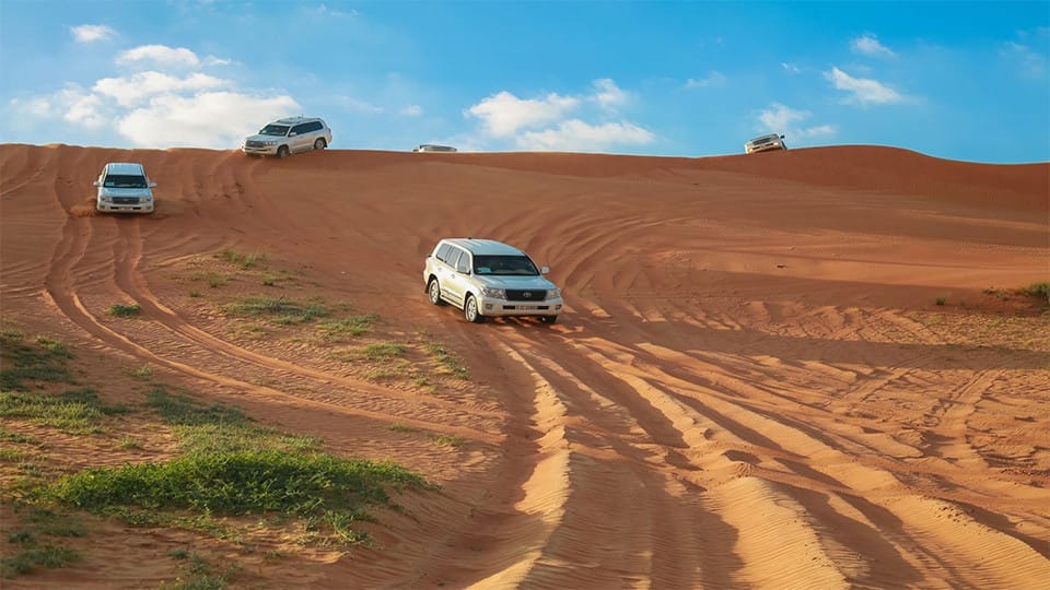 Desert Safari in RAK: Dune Bashing, Sand Boarding and a Camel Ride - Desert safaris