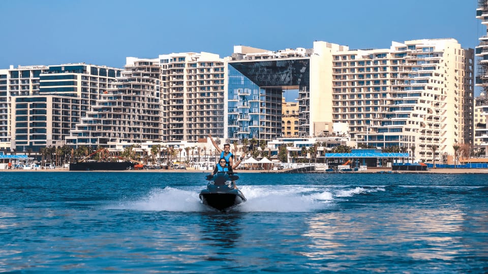 Dubai Marina Jetski Experience - Water Sports