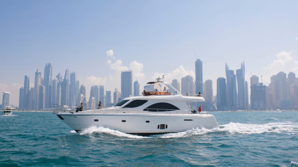 Dubai Marina Three-hour Yacht Tour with Lunch - Boat Tours and Cruises