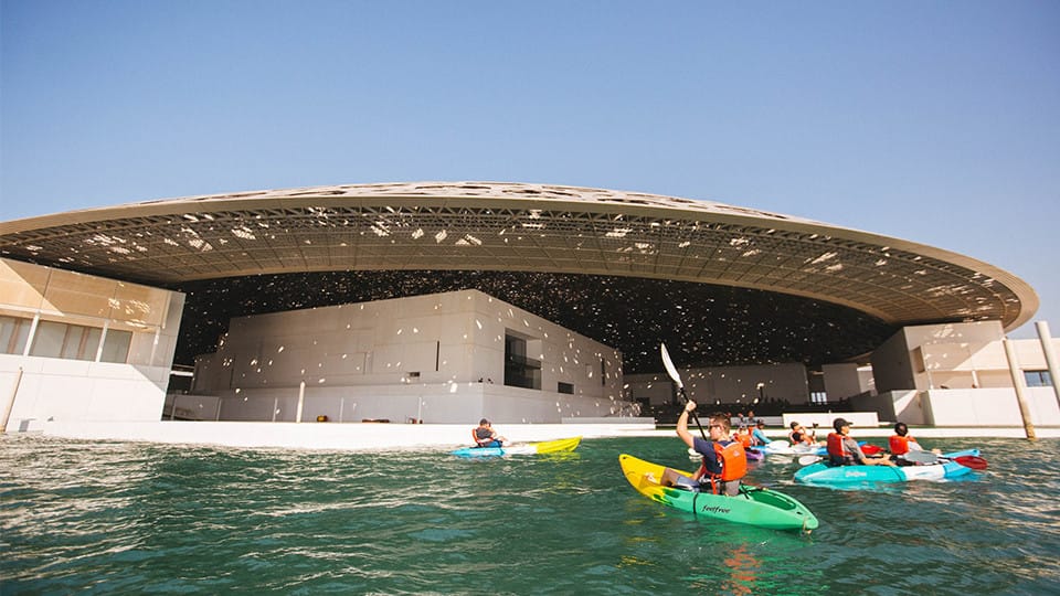 Guided Kayak Tour at Louvre Abu Dhabi - Water Sports
