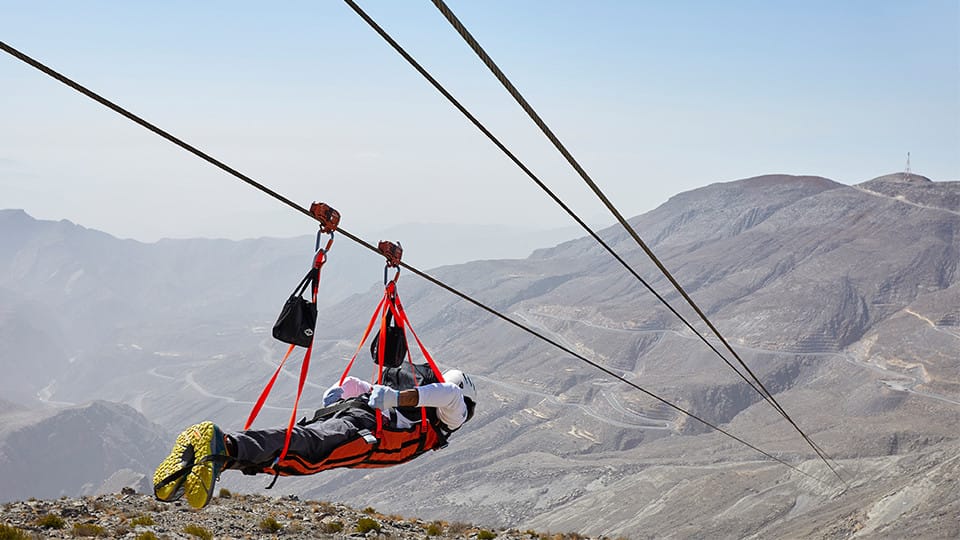 jebel jais zipline - Jebel Jais Attractions