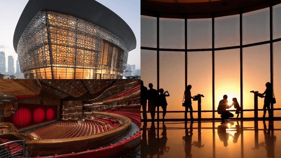 At The Top, Burj Khalifa Level 124th + Dubai Opera - Experiences