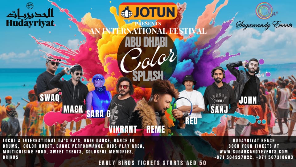 Jotun Color Splash 2025 in Abu Dhabi - Festival
