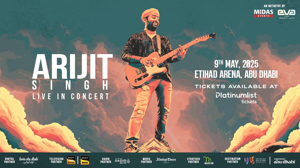 Arijit Singh Live in Concert at Etihad Arena in Abu Dhabi - Desi Events