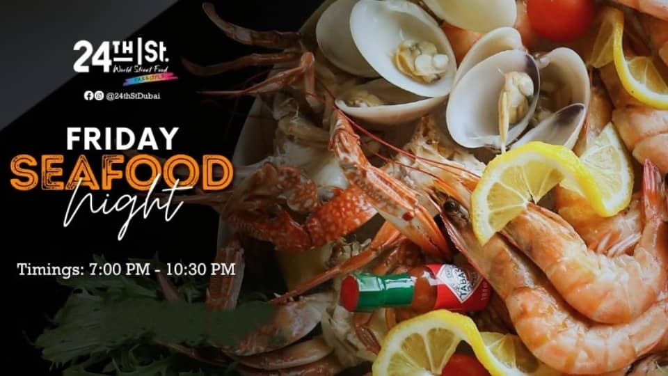 Friday Seafood Night at 24th St. Restaurant - Brunches