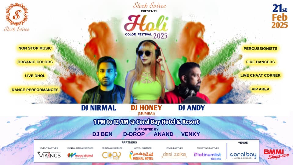 Holi - Color Festival 2025 - Desi Events