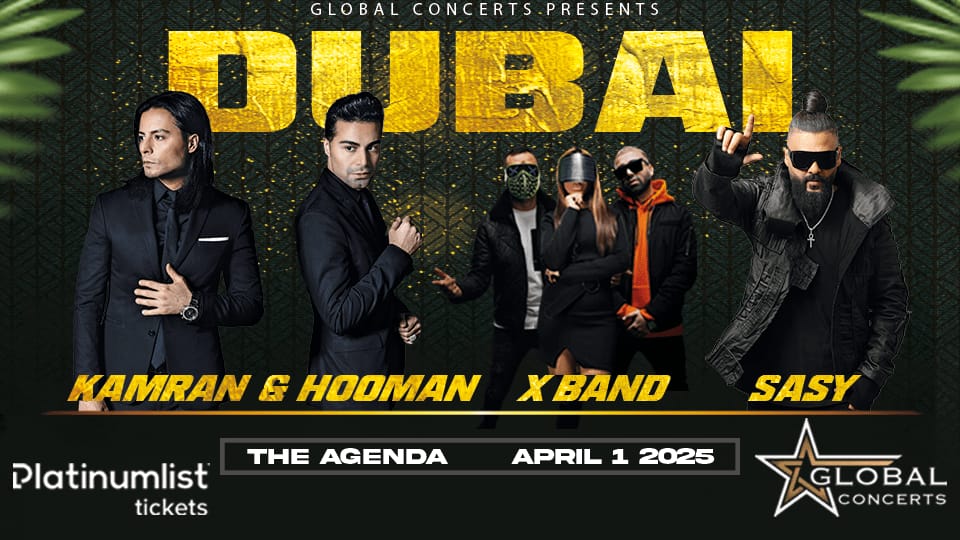 Kamran Hooman - Sasy & X Band - Again By Global Concerts by Mario DaMicheli - Persian Events