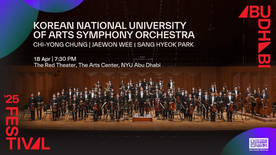 Korean National University of Arts Symphony Orchestra Live in The Red Theater, NYU Abu Dhabi - Shows and Theatrical Plays