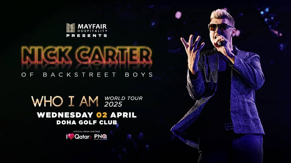 Nick Carter Live In Doha - Concerts