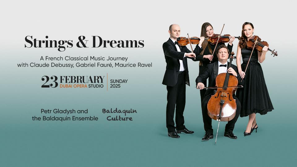 Strings & Dreams: A French Classical Music Journey at Dubai Opera Studio - Classical Events