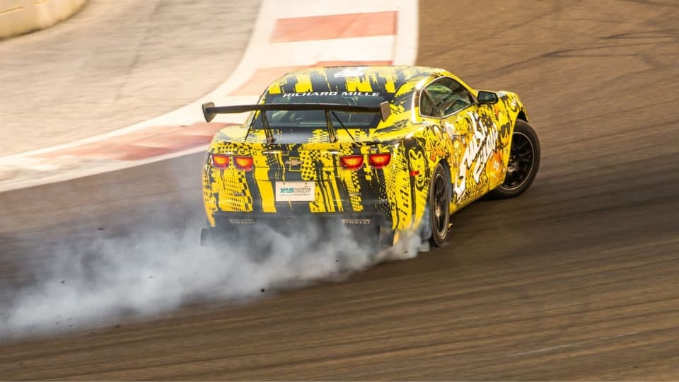 Yas Marina Circuit Passenger Ride - Chevrolet Camaro Drift Taxi - Experiences