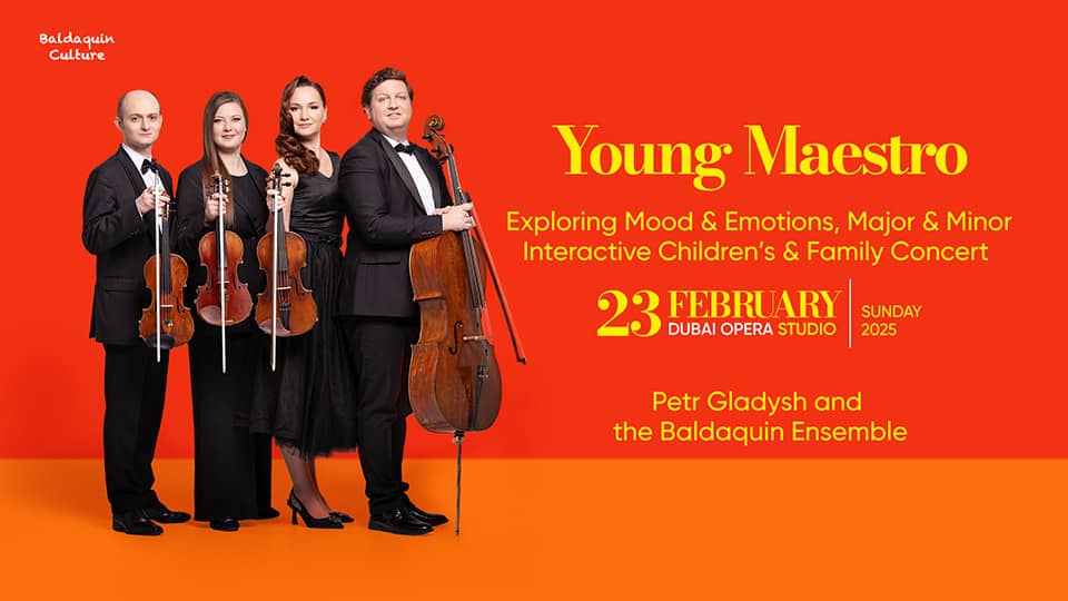 Young Maestro: Exploring Mood & Emotions, Major & Minor at Dubai Opera Studio - Classical Events