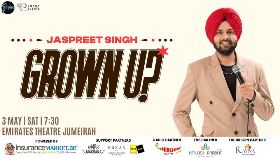 Jaspreet Singh Live in Dubai 2025 - Desi Events