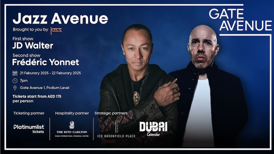 JD Walter & Frédéric Live at Jazz Avenue by Jass in Dubai - Concerts