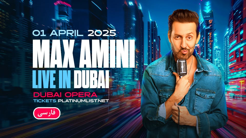 Max Amini in Dubai (in Farsi) - Persian Events