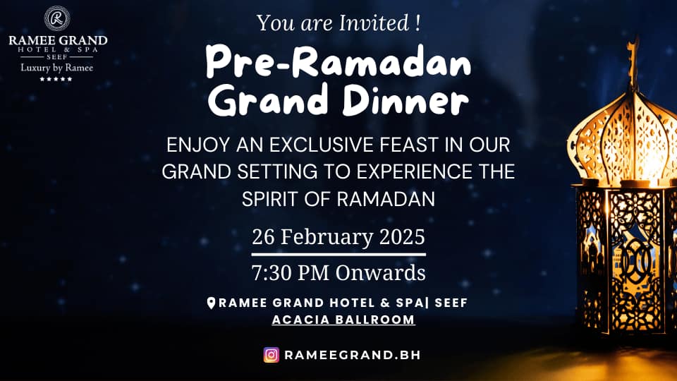 Pre-Ramadan Grand Dinner at Acacia Ballroom - Ramee Grand Hotel - Dining Experiences