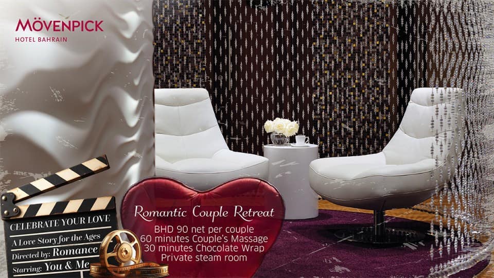 Romantic Couples' Retreat at Mövenpick Hotel Bahrain - Valentine's Day Recommendations