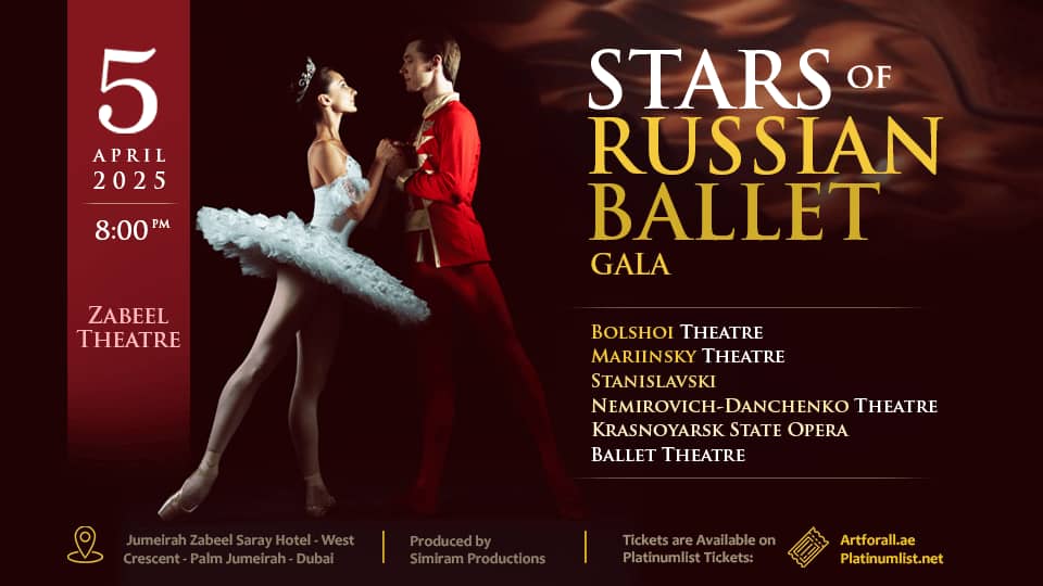 Stars of Russian Ballet at Zabeel Theatre in Dubai - Shows and Theatrical Plays