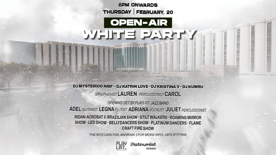 The Ritz-Carlton Open-Air White Party - Nightlife