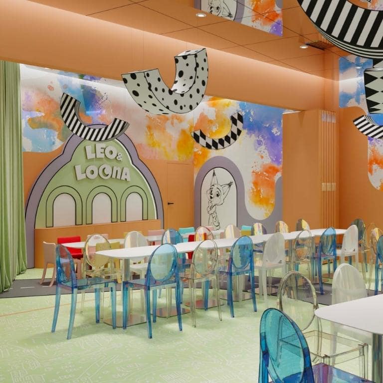 Leo and Loona Kids Park and Restaurant Dalma Mall
